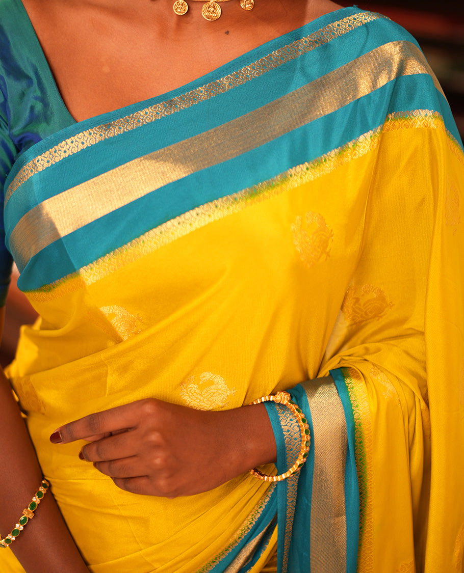 Green Mysore Silk
