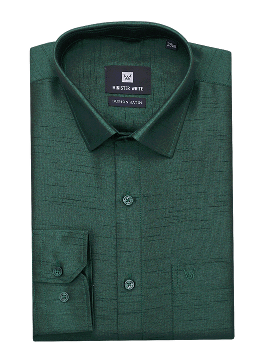 Mens Dupion Satin Regular Fit Maroon Colour Shirt