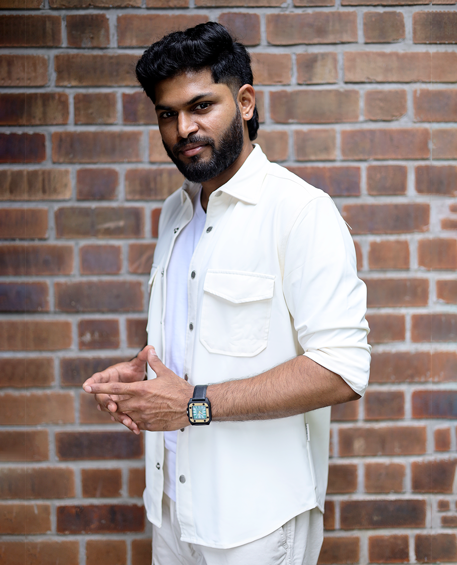 Cream Textured Cotton-Blended Casual Shirt Features Half Sleeves, a Regular Fit, a Cuban Collar, and Regular Length