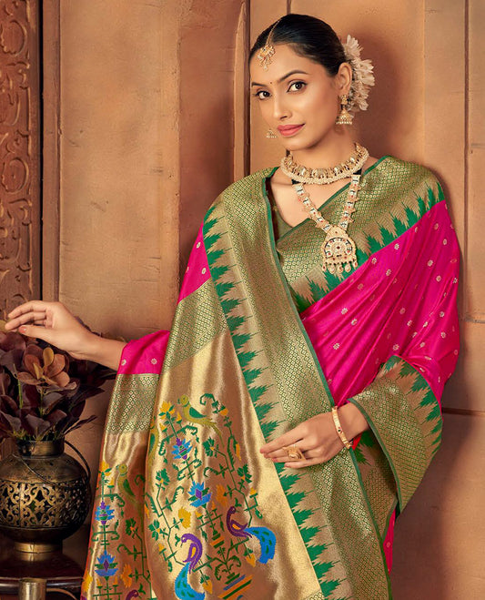 Pink Buttas Designer Catalog Saree
