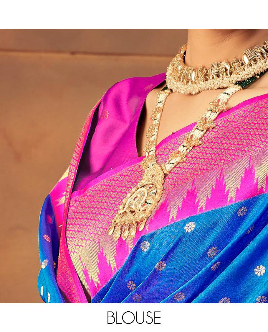 Blue Buttas Designer Catalog Saree