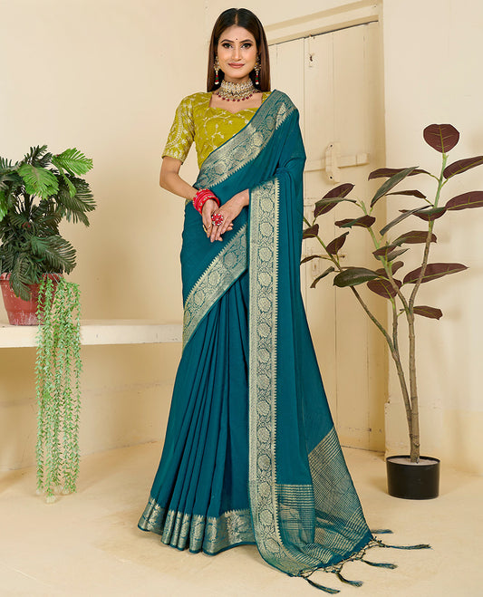 Blue Designer Catalog Saree