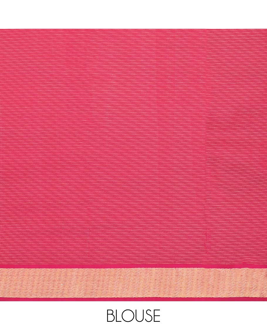 Yellow Vasundhara elite silk saree, contrast traditional zari design border & pallu of intricate zari weave